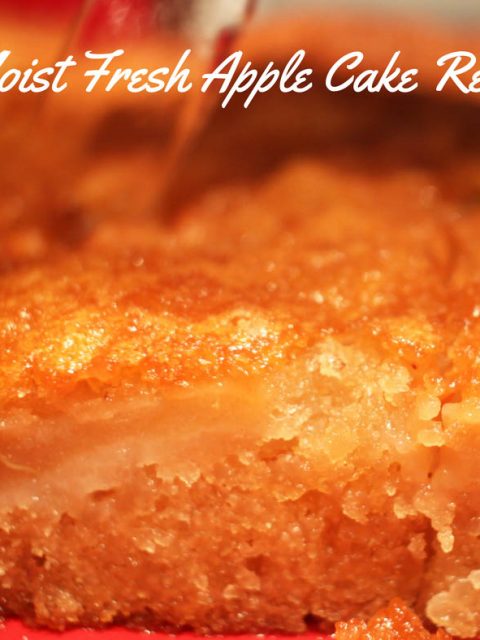 moist fresh apple cake recipe