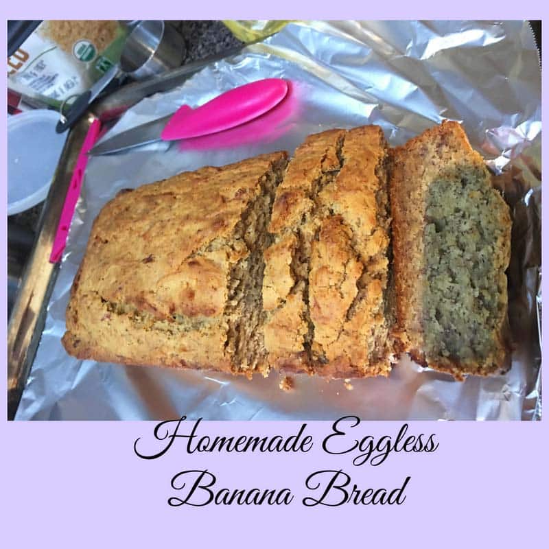 homemade banana bread recipe without eggs