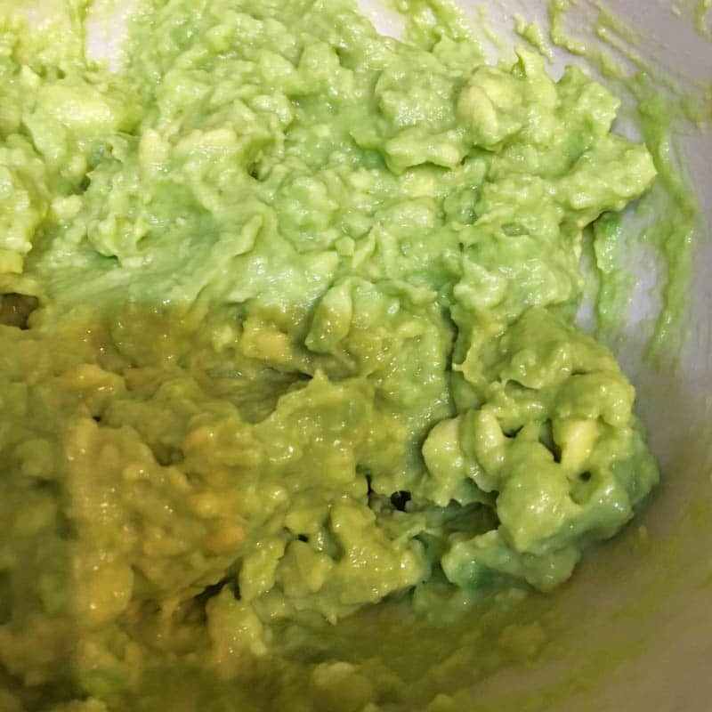 make simple guacamole dip recipe