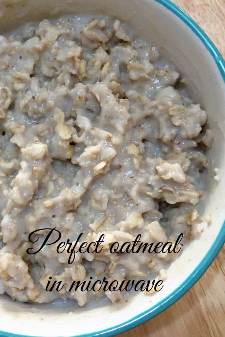 microwave oatmeal recipe basic