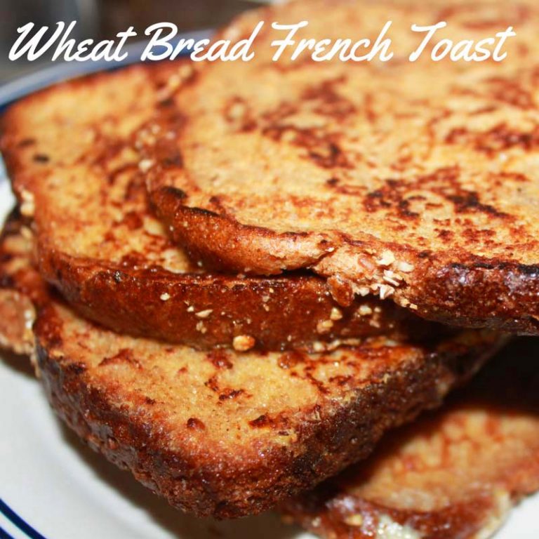 French Toast With Wheat Bread (Whole Grain Bread)