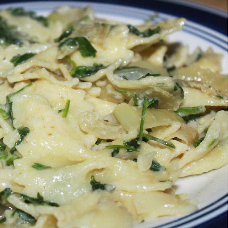 easy garlic parsley pasta recipe for dinner