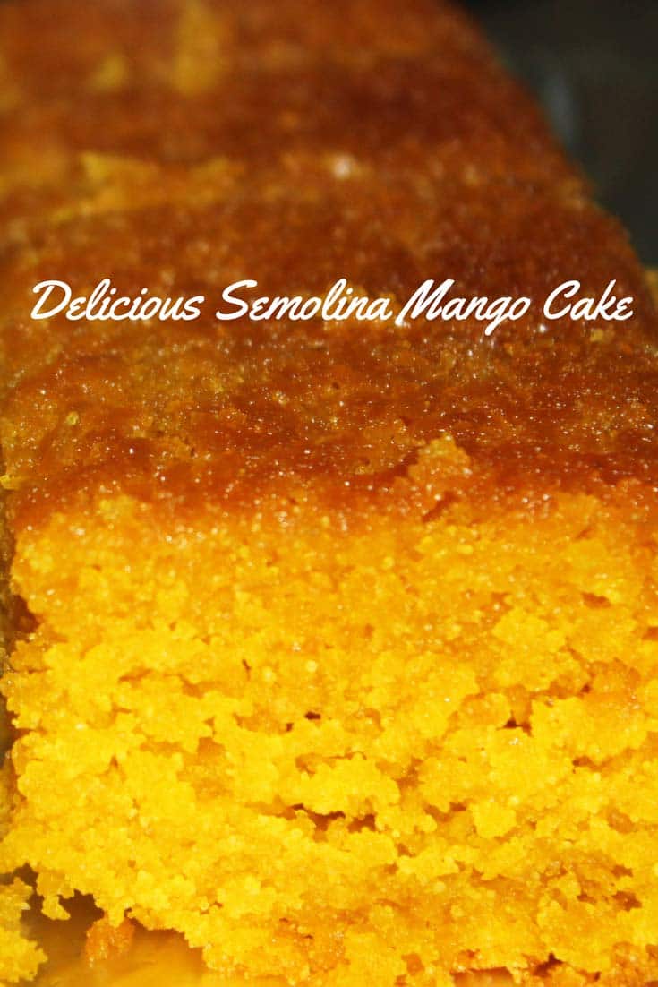 easy mango cake recipe semolina flour