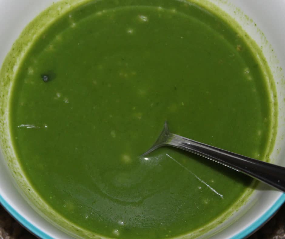 healthy spinach soup recipe without cream