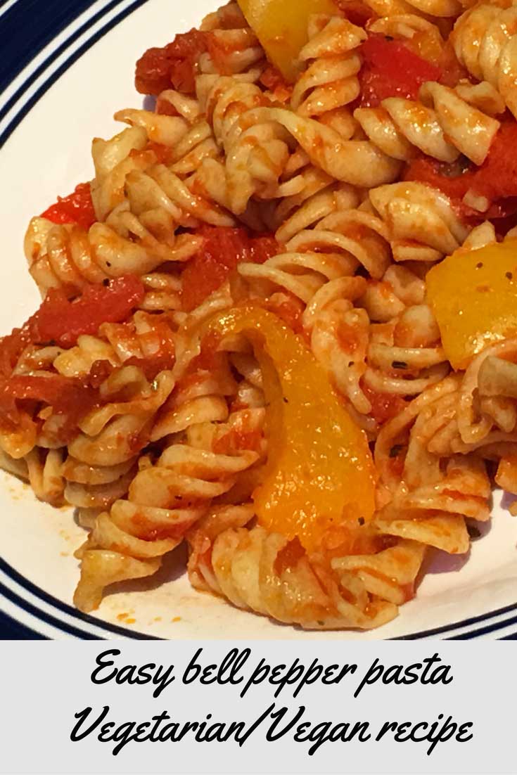 bell pepper pasta recipe for dinner