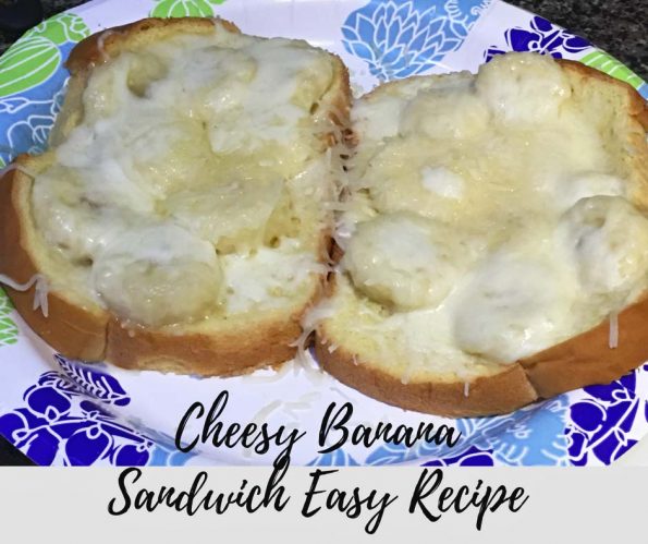 easy banana cheese sandwich recipe