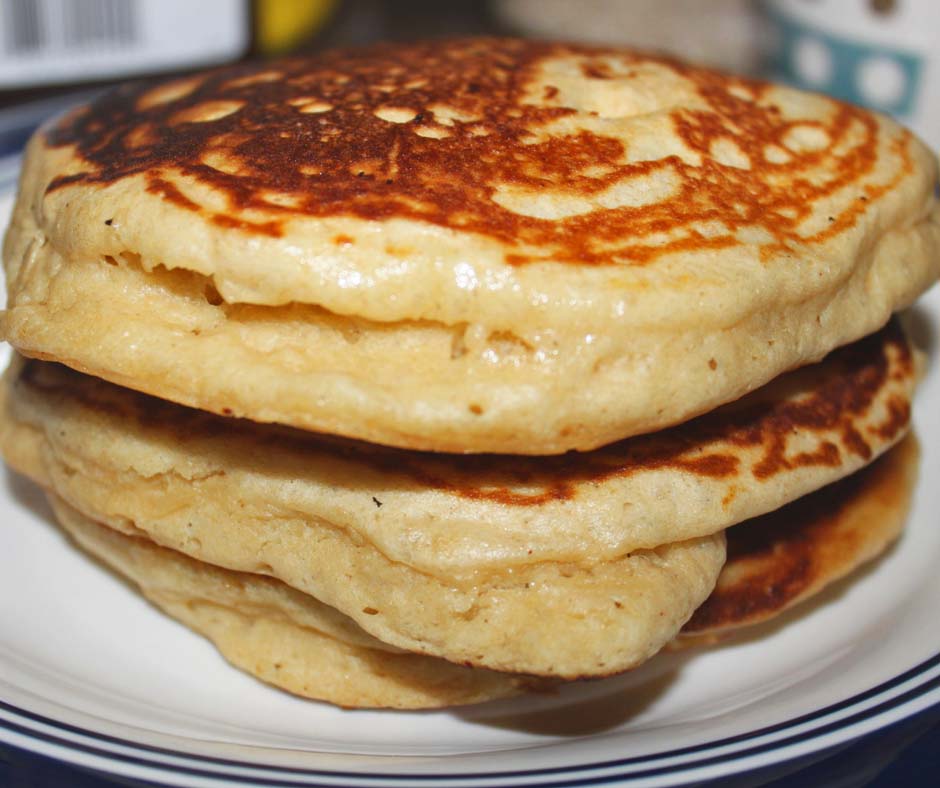 Fluffy Pancakes From Scratch, Homemade Soft, Fluffiest Pancakes