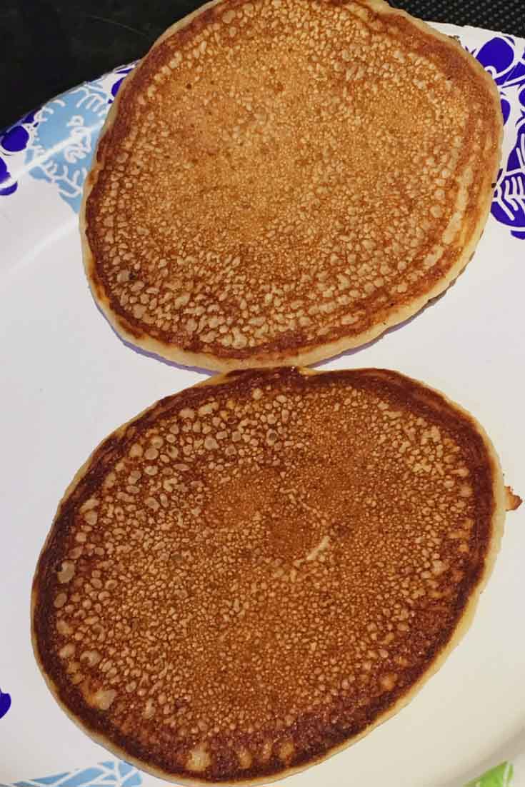 homemade pancakes without eggs
