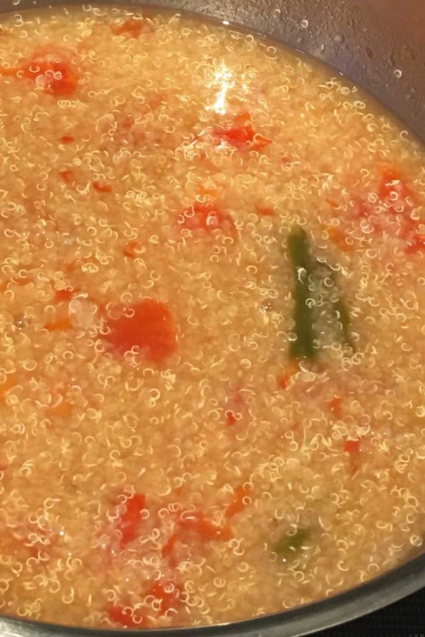 make quinoa soup vegetarian recipe
