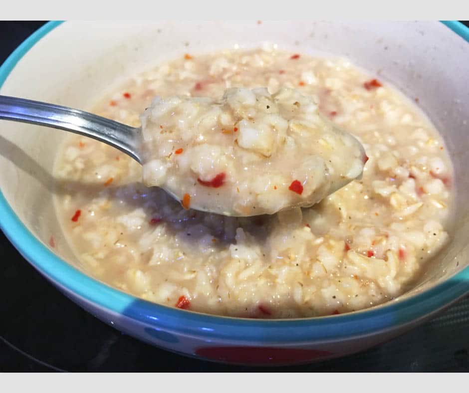 spicy oatmeal soup recipe