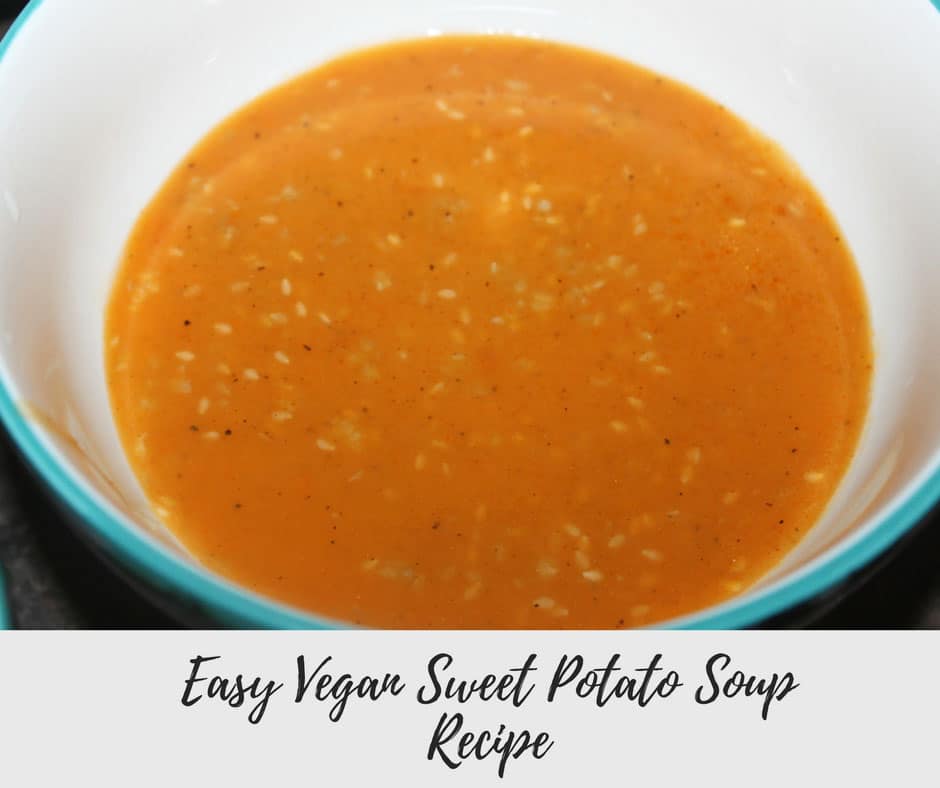 vegan sweet potato soup recipe