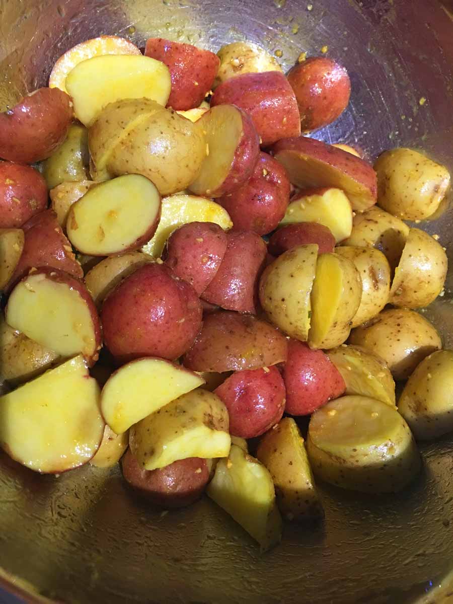 how to bake creamer potatoes in oven