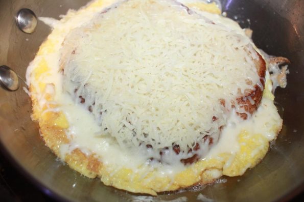 how to make stuffed cheese omelet recipe