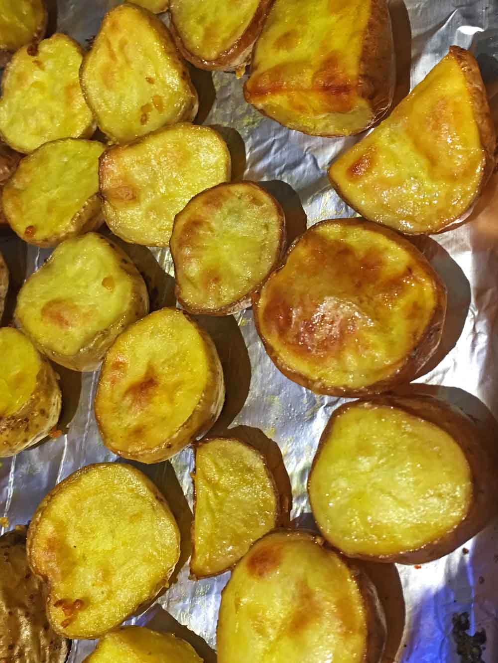 roasted baby potatoes recipe