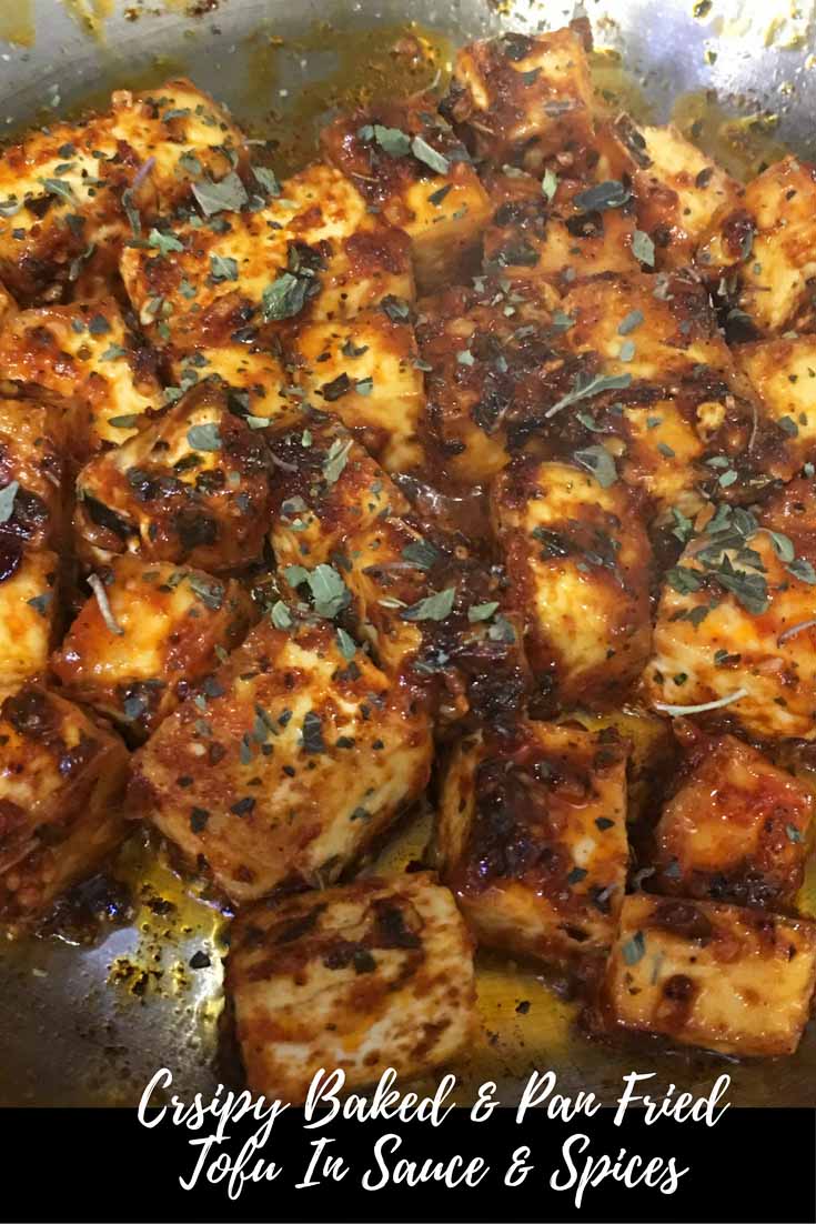 Best Crispy Tofu - Baked, Marinated & Pan Fried (Vegan)