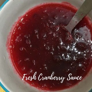 quick easy cranberry sauce recipe
