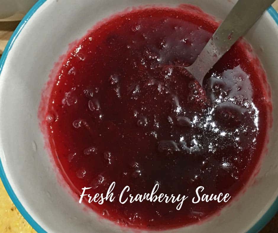 quick easy cranberry sauce recipe