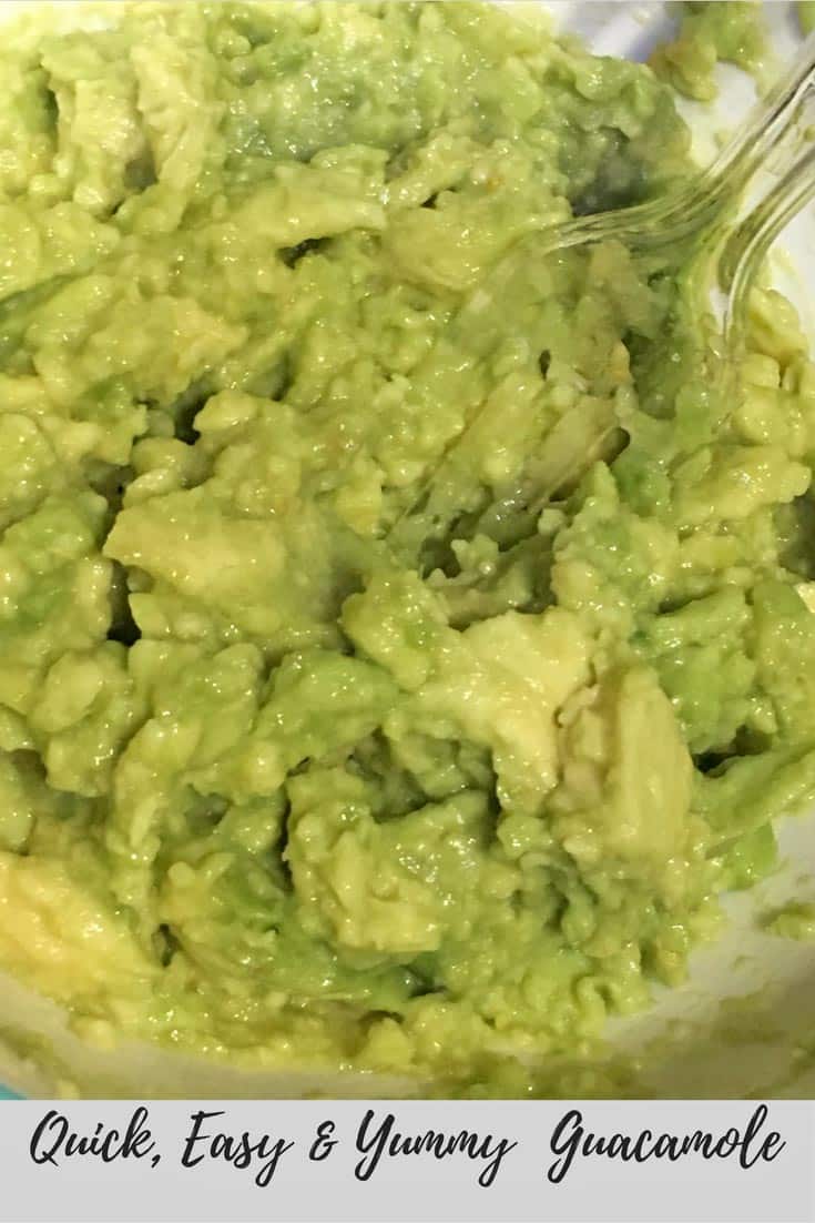 quick easy homemade guacamole recipe