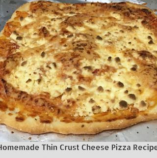 easy thin crust pizza recipe from scratch