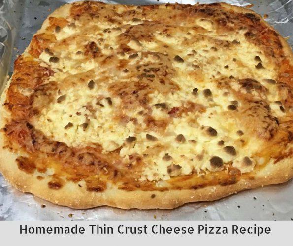 easy thin crust pizza recipe from scratch