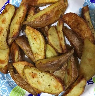 oven roasted potato wedges recipe from scratch