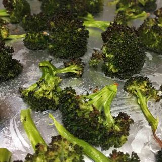 roasted broccoli florets recipe