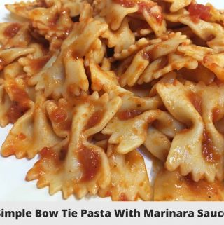 simple bow tie pasta recipe
