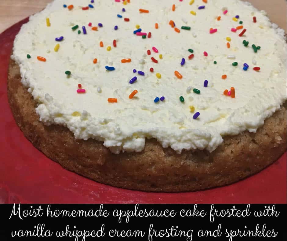 super moist applesauce cake recipe