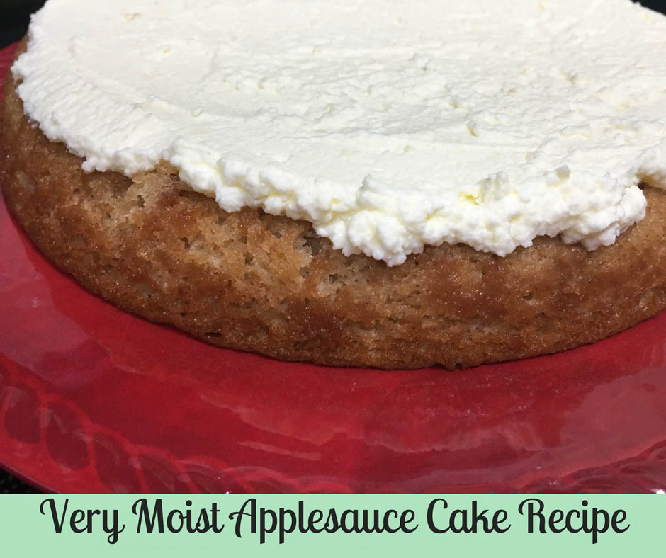 very moist applesauce cake recipe