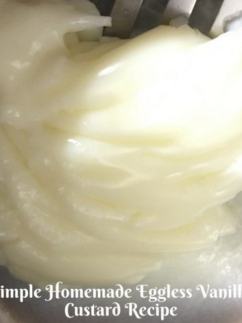 egg free custard recipe