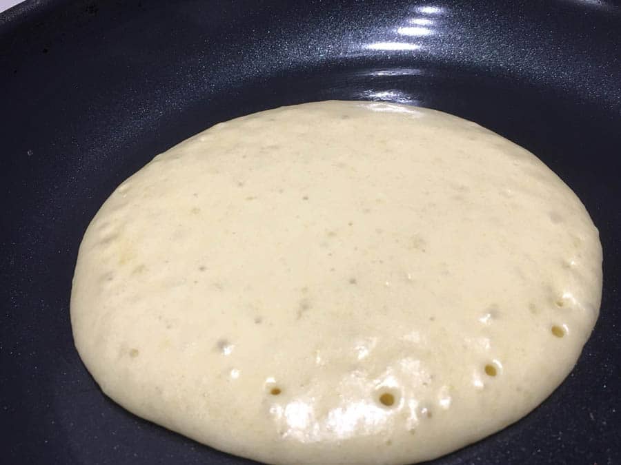 making pancakes without baking powder