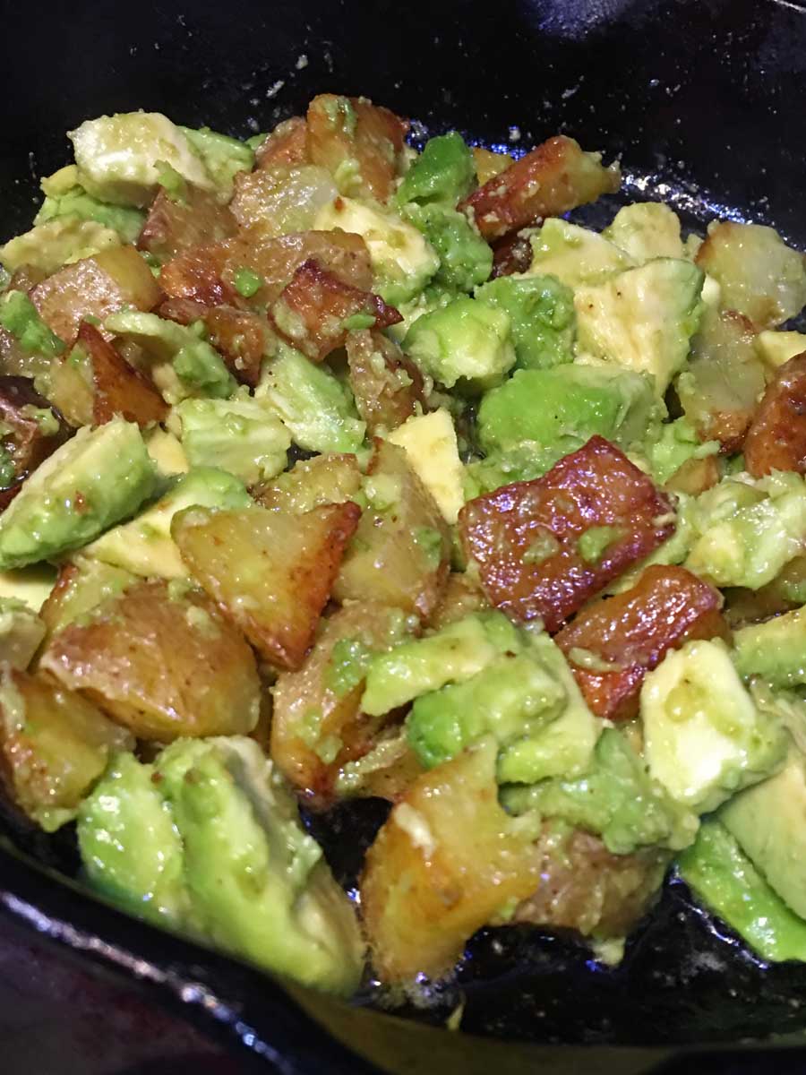 avocado and potato salad recipe