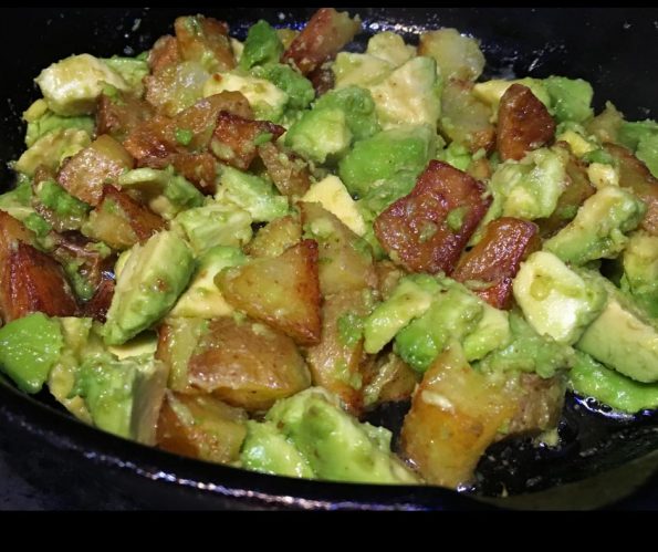 avocado potato salad recipe