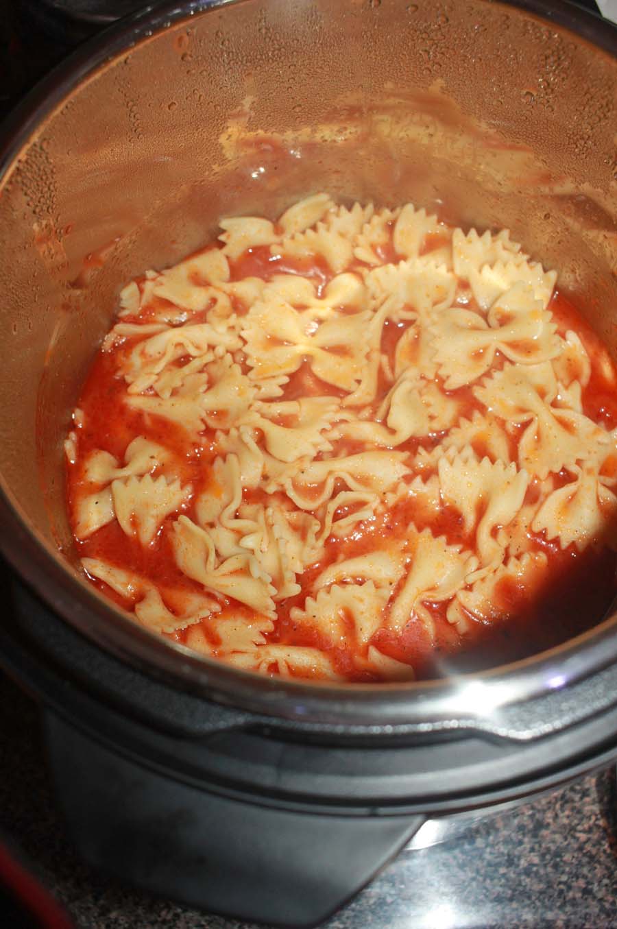 how to make instant pot pasta soup