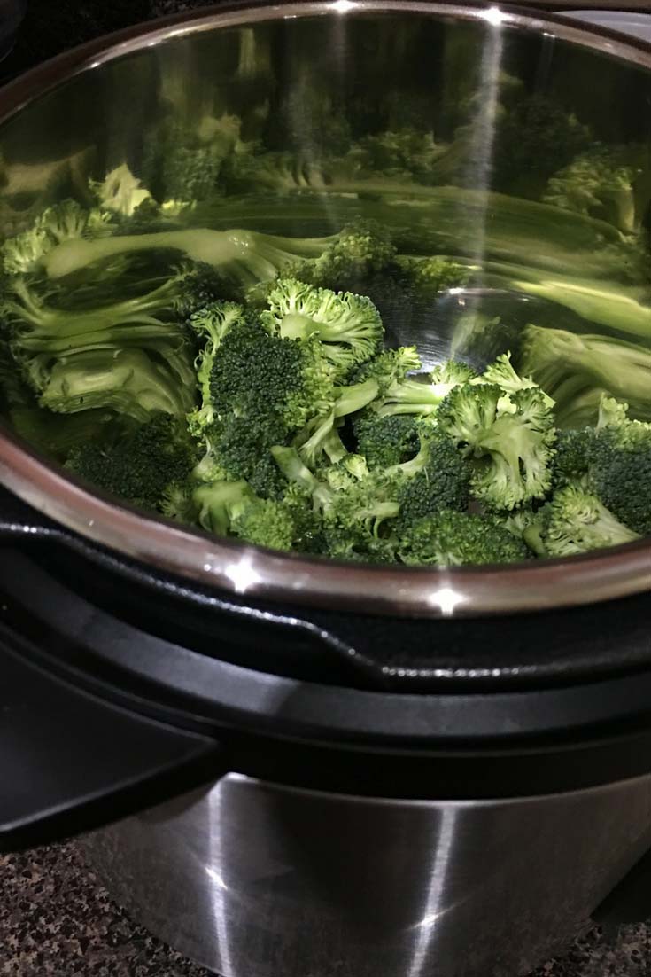 instant pot broccoli recipe with garlic