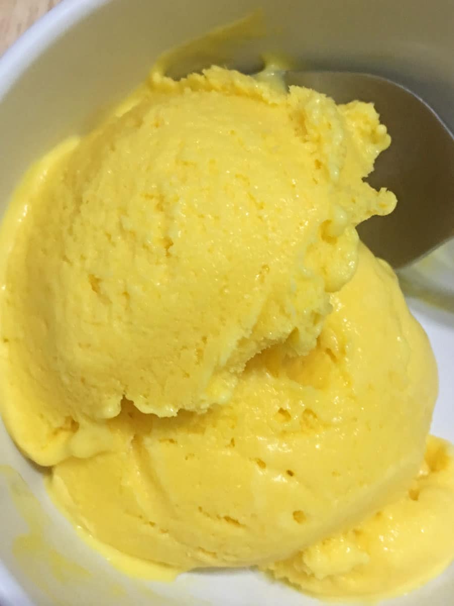 homemade mango ice cream recipe with cream cheese