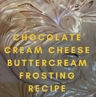 chocolate cream cheese frosting recipe