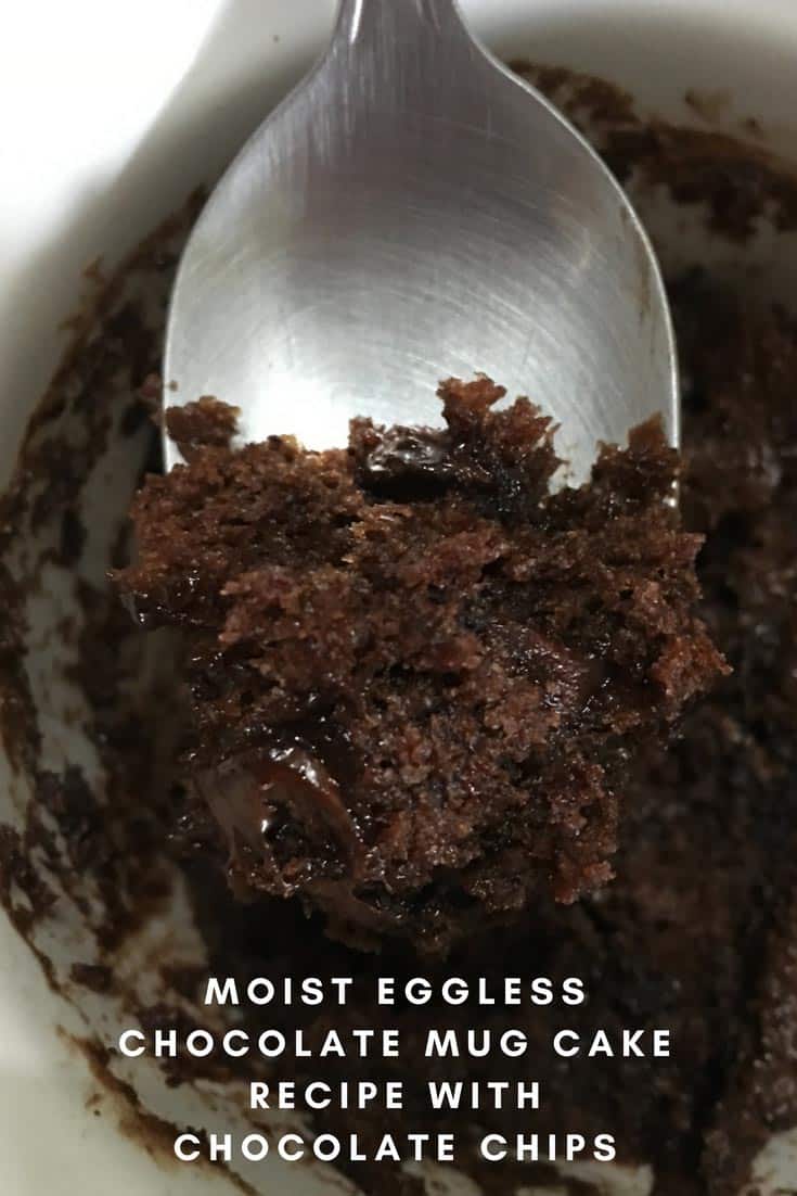 eggless chocolate mug cake recipe