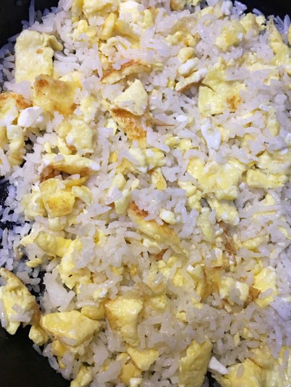 simple egg fried rice recipe