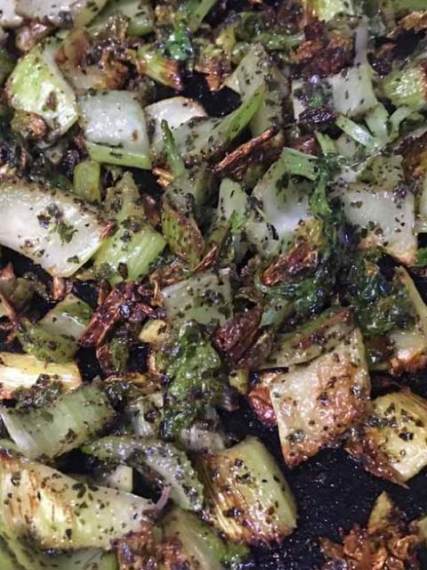 celery stir fry recipe with herbs