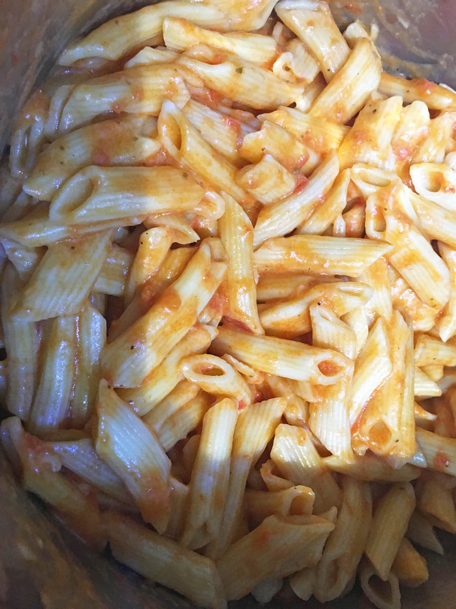how to make penne pasta in instant pot