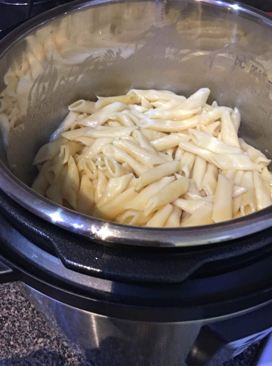 how to prepare instant pot penne pasta