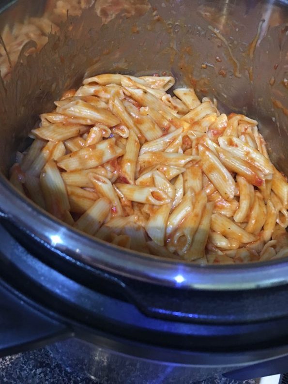 instant pot penne pasta one pot recipe easy