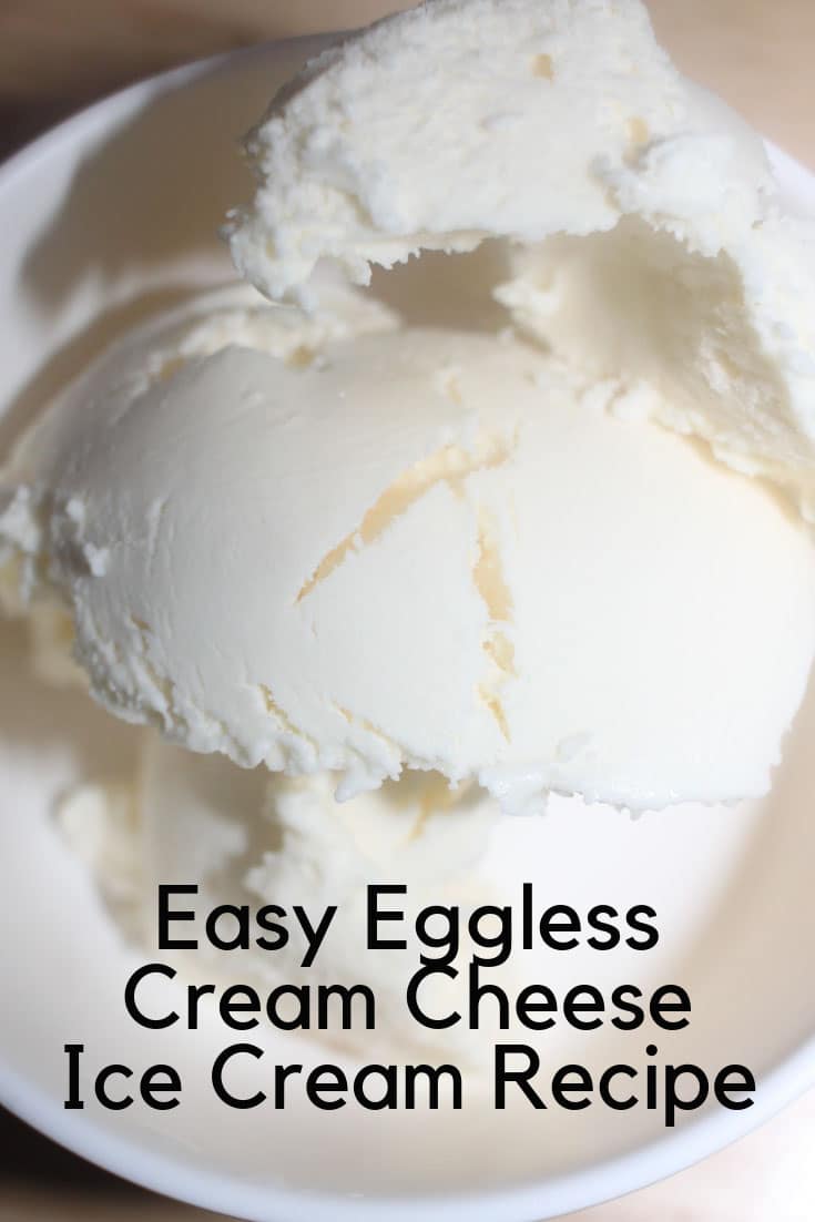 cream cheese ice cream recipe without ice cream maker