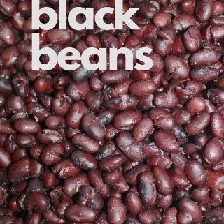 instant pot black beans using soaked beans