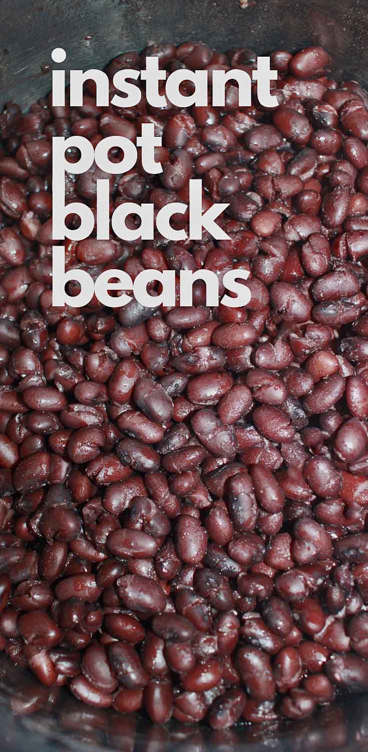 Black beans discount instant pot soaked