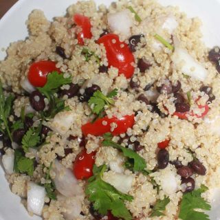 quinoa black bean salad recipe simple
