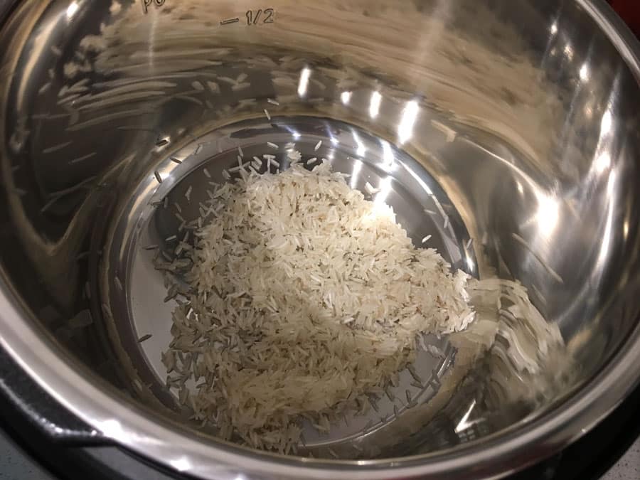white rice instant pot