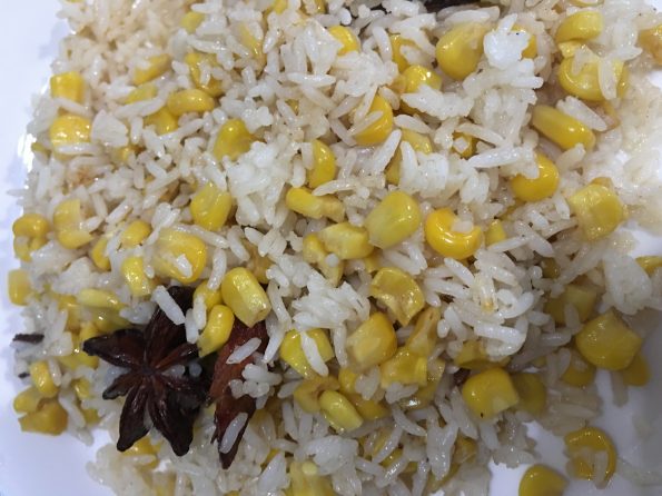 sweet corn pulao recipe