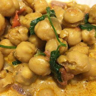 instant pot chickpea curry dump vegetarian curry